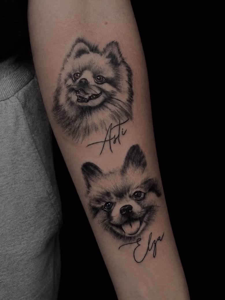  tatuaze zwierzeta 